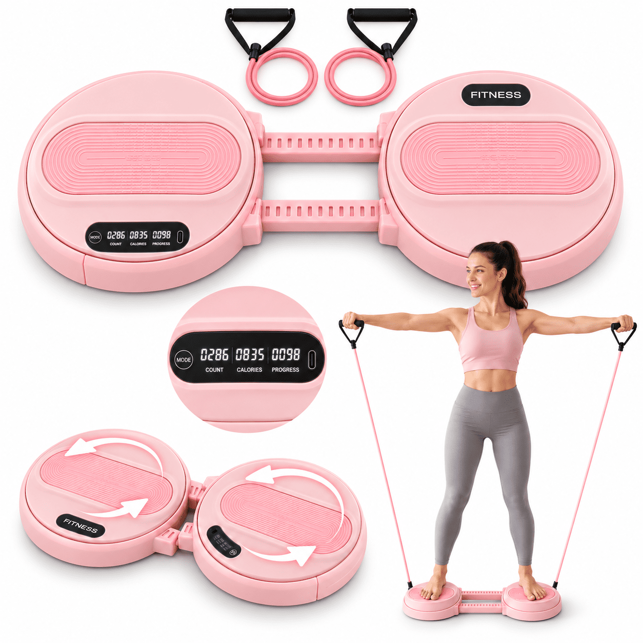 Waist Twister Exercise Equipment for Core Fitness