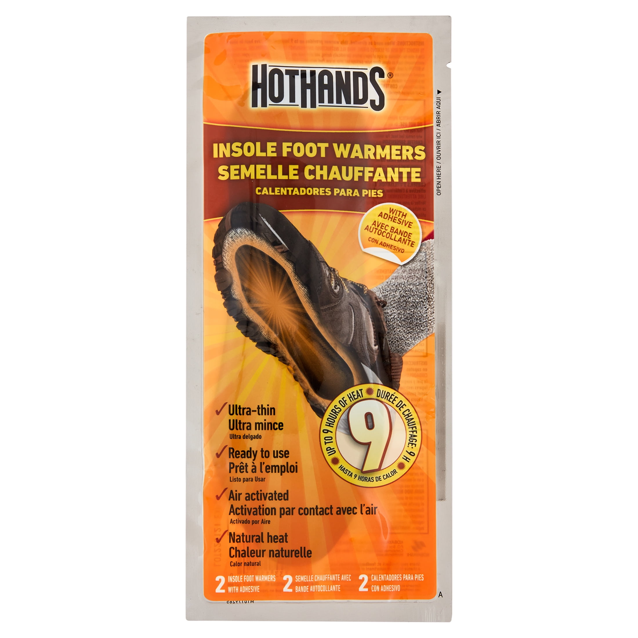 INSOLE WARMERS 1PR - Walmart.com