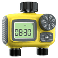 thumbnail image 1 of INSOMA Sprinkler Timer Outdoor with Plastic Swivel Water Timer for Garden Hose 2 Zone Programmable/Rain Delay/Manual/Automatic Irrigation Controller-Sprinkler System for Garden/Lawn/Yard/Pool, 1 of 9