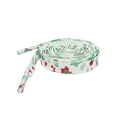 thumbnail image 1 of INSPIRE CHIC 1 Pair Christmas Flat Shoe Laces for Sneakers, 0.31'' Wide Soft Shoelaces Shoestrings for Hiking Shoes Christmas 1 120cm/47.2", 1 of 5