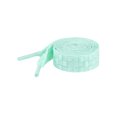 thumbnail image 1 of INSPIRE CHIC 1 Pair Flat Checkered Shoe Laces, Colorful Metal Wire Braided Shoelaces for Sneakers Boots Light Mint Blue 130cm/51.2", 1 of 4