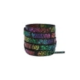 thumbnail image 1 of INSPIRE CHIC 1 Pair Paisley Flat Shoe Laces for Sneakers, 0.31'' Soft Shoelaces Shoestrings for Casual Hiking Shoes Black Colorful 160cm/63.0", 1 of 7