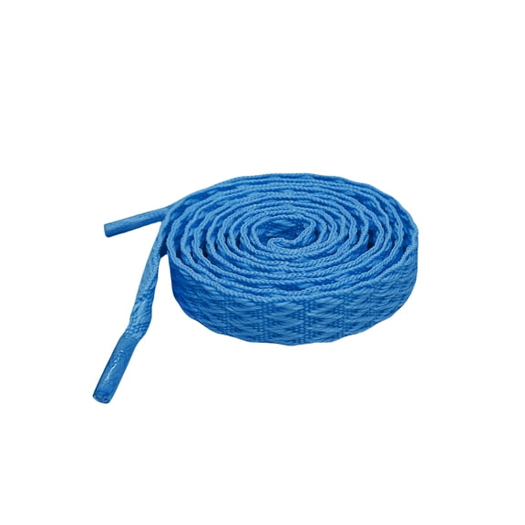 INSPIRE CHIC 2 Pairs Flat Fat Shoe Laces for Sneakers, 0.51'' Wide Soft Shoelaces Shoestrings for Casual Hiking Shoes Royal Blue 110cm/43.3"