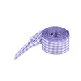 thumbnail image 1 of INSPIRE CHIC 2 Pairs Flat Plaid Laces Fabric Ribbon Two-Tone Checkered 0.6" Wide Shoelaces for Sneakers Purple 80cm/31.5", 1 of 7