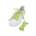 thumbnail image 1 of INSPIRE CHIC 2 Pairs NICE Flat Fat Shoe Laces for Sneakers, 0.35 Wide Soft Shoelaces Shoestrings for Casual Hiking Shoes Fluorescent Yellow Green 100cm/39.4", 1 of 4