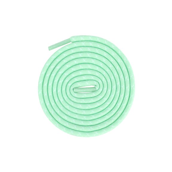 INSPIRE CHIC 2 Pairs Round Cross Shoelaces, Non-Slip Heavy Durable Outdoor Climbing Hiking Shoe Laces Shoestrings Fluorescent Green 120cm/47.2"