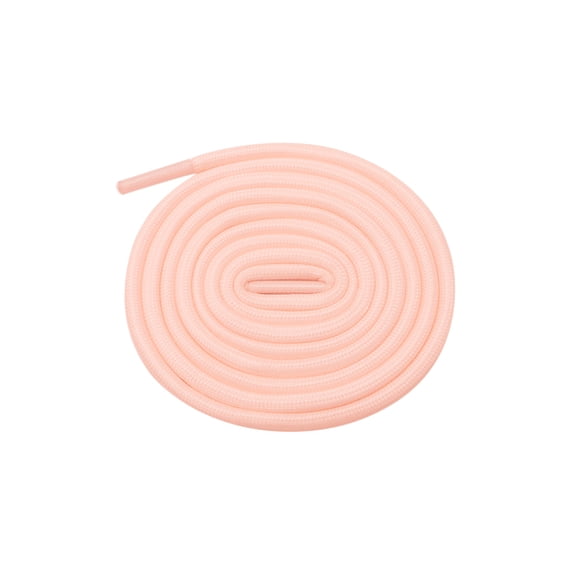 INSPIRE CHIC 2 Pairs Round Shoe Laces, Glow in the Dark Shoelaces Shoestrings for Casual Sneakers Hiking Shoes Light Pink 100cm/39.4"