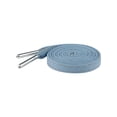 thumbnail image 1 of INSPIRE CHIC Cotton Blend Denim Flat Shoelace, 0.31'' Width Shoe Laces for Sneakers Dusty Blue 120CM/47.24", 1 of 3