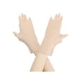 thumbnail image 1 of INSPIRE CHIC Fingerless Fleece Gloves Lightweight Warm Wrist Cover Short Arm Warmers One Size Beige, 1 of 6