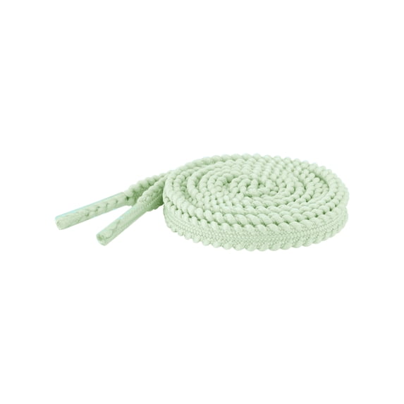 INSPIRE CHIC Flat Colorful Shoelaces Work Boot Laces Fashion Shoe Laces 2 Pairs Tea Green 120cm/47.24"