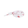 thumbnail image 1 of INSPIRE CHIC Flat Shoe Laces Scratch Pattern Colored Print Sneakers Shoelaces for Sneakers 1 Pair White 160cm/63", 1 of 4