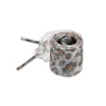 thumbnail image 1 of INSPIRE CHIC Leopard Print Ribbon Shoe Laces Pattern Flat Wide Lace Shoelaces for Sneakers Gray Brown 130×2.5cm/51.2"×1", 1 of 7