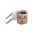 thumbnail image 1 of INSPIRE CHIC Leopard Print Ribbon Shoe Laces Pattern Flat Wide Lace Shoelaces for Sneakers Yellow Brown 100×4cm/39.4"×1.6", 1 of 7