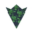 thumbnail image 1 of INSPIRE CHIC Men's Floral Pocket Squares Spring Colorful Flower Pattern Handkerchief for Men Green One Size, 1 of 4