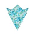 thumbnail image 1 of INSPIRE CHIC Men's Floral Pocket Squares Spring Colorful Flower Pattern Handkerchief for Men Mint Blue One Size, 1 of 4