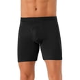 thumbnail image 1 of INSPIRE CHIC Men's Underpants Boxer Briefs Open-Fly Secure Waist Stretch Boxer Underpants 30 Black, 1 of 6