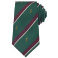 thumbnail image 1 of INSPIRE CHIC Men's Stripe Print Self-Tied Necktie Crown Flowers and Anchor for Graduation School Uniform College One Size Style-10, 1 of 5