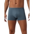 thumbnail image 1 of INSPIRE CHIC Men's Underwear Solid Color Elastic Waist Soft Everyday Boxer Briefs 32 Dark Gray, 1 of 5