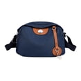 thumbnail image 1 of INSPIRE CHIC Oxford Crossbody Bag for Women Casual Everyday Shoulder  with Adjustable Strap & Zipper Closure Blue, 1 of 6