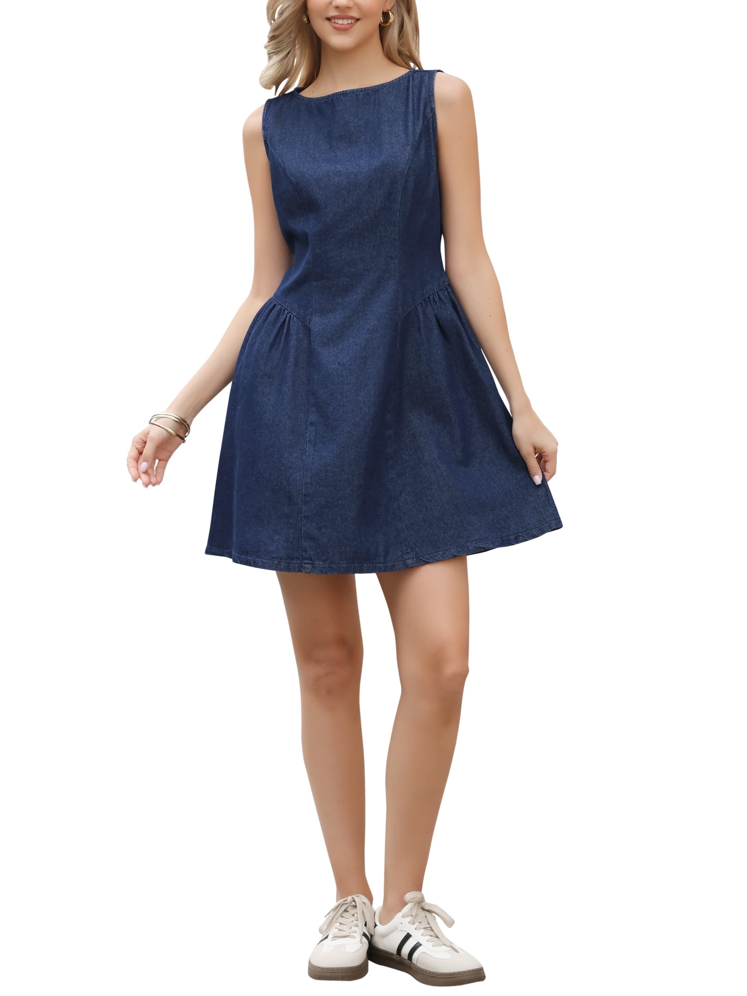 denim flutter sleeve mini dress Blue V Neck Border Print Tiered Maternity Vineyard Vines Denim Dress ladies western dresses SIZE:US|8 line silhouette SKU16054 Makayla
