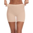 thumbnail image 1 of INSPIRE CHIC Slip Shorts for Under Dresses for Women's Seamless High Waist Tummy Control Butt Lifter Thigh Slimmers S Beige, 1 of 5