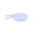 thumbnail image 1 of INSPIRE CHIC Two Color Checkered Flat Shoelaces Plaid Shoe Laces for Sneaker 1 Pair Light Pink Purple Blue 120cm/47.2", 1 of 4