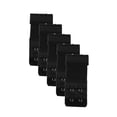 thumbnail image 1 of INSPIRE CHIC Women 5Pcs Strechy Bra Extenders, 2x2/2x3/2x4 Hooks Elastic Back Bra Extension Strap Bra Band Black-1, 1 of 6