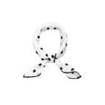 thumbnail image 1 of INSPIRE CHIC Women's 50cm Square Scarf Vintage Retro Polka Dots Head Neck Scarves Neckerchief White Polka Dots 19.69*19.69 inch, 1 of 5