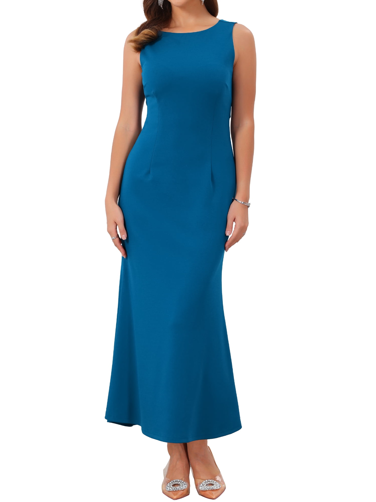 red gown dress Luna Denim Dresses Size:7 3/8 or any event where Strapless Floral Corset Maxi