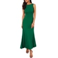 thumbnail image 1 of INSPIRE CHIC Women's Boat Neck Dresses Sleeveless Elegant Cocktail Maxi Dress XL Green, 1 of 6