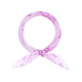 thumbnail image 1 of INSPIRE CHIC Women's Bowknot Printed Blended Cotton Scarves, 21.7" Small Square Gauze Headscarf Neckerchief 21.7x21.7" Purple, 1 of 6