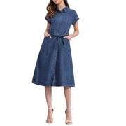 Denim Dresses for Women | Walmart