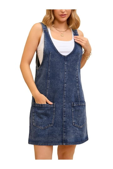INSPIRE CHIC Womens Denim Dresses in Denim Dresses - Walmart.com INSPIRE CHIC Womens Denim Dresses in Denim Dresses - Walmart.com