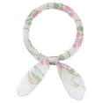 thumbnail image 1 of INSPIRE CHIC Women's Floral Printed Cotton Blended Scarves, Small Square Flowers Gauze Headscarf Neckerchief 21.7x21.7" Pink, 1 of 6