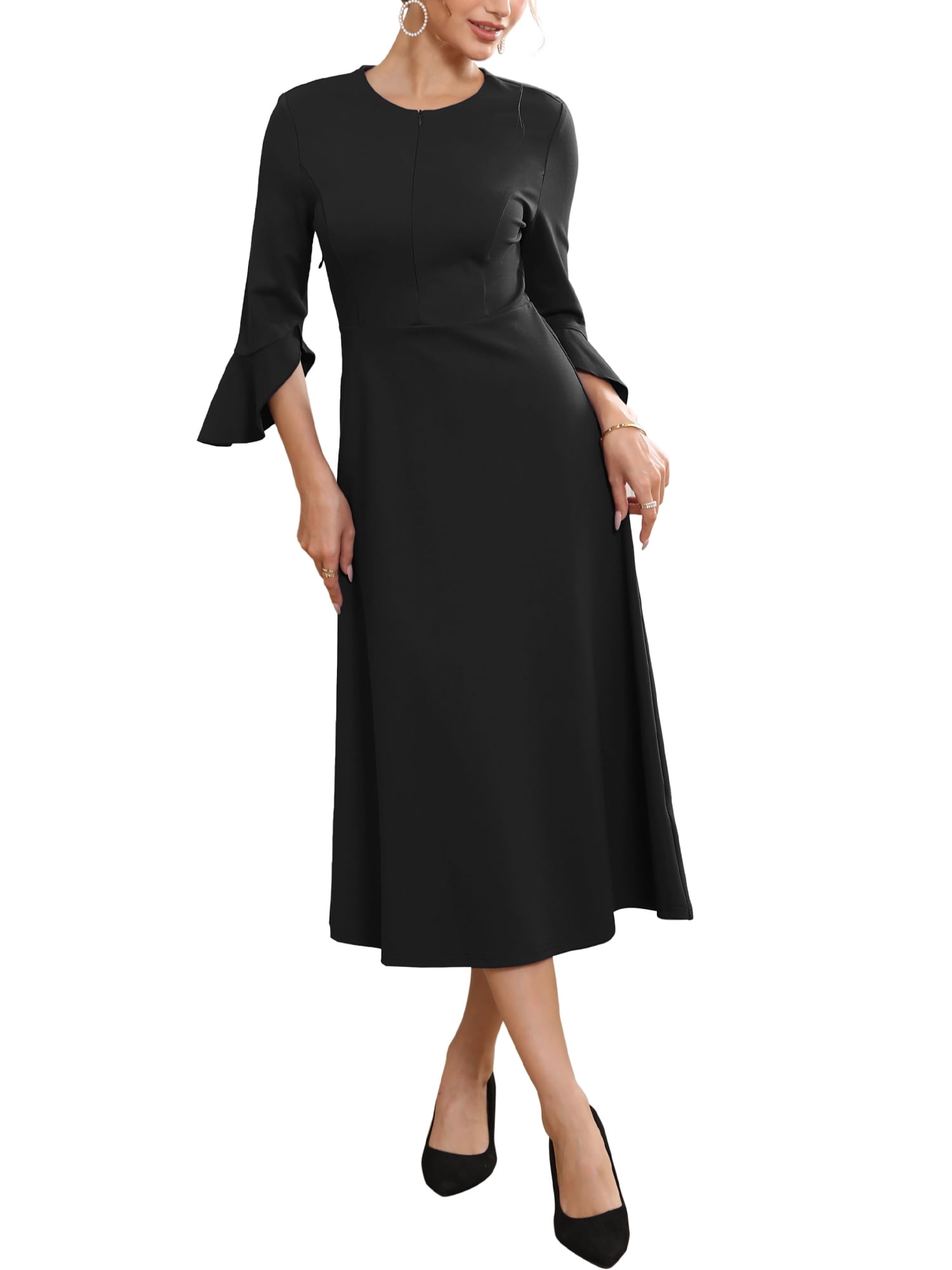 midi corset black dress WITH POCKETS L Color:#56 Azurite Beads tulle corset midi color-brown-and-black 130 Boho Outfit Ideas