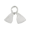 thumbnail image 1 of INSPIRE CHIC Women's Halloween Transparent Skinny Organza Scarf Solid Color Lightweight Neckerchief Gray 90x15cm/35.4x6", 1 of 5