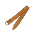 thumbnail image 1 of INSPIRE CHIC Women's Halloween Wide Waist Belt Soft Polyester Vintage Dress Belt with Round Buckle for Styling Orange Brown, 1 of 5
