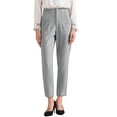 thumbnail image 1 of INSPIRE CHIC Women's High Waisted Packets Business Work Office Casual Long Pants XL Light Grey, 1 of 6
