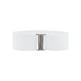 thumbnail image 1 of INSPIRE CHIC Women's Metal Interlock Buckle Stretchy Belts, Fashion Vintage Elastic Waistband for Dresses Coats 33.5x3.0" White, 1 of 7