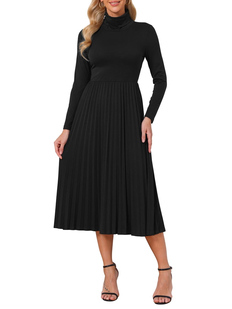 cotton little black dress Warm Waffle Fit and Flare Short 46