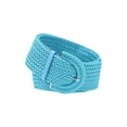 thumbnail image 1 of INSPIRE CHIC Women's Plus Size Wide Woven Waist Belts Braided Belts for Dress Chunky Buckle Blue 129cm, 1 of 6