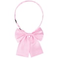 thumbnail image 1 of INSPIRE CHIC Women's Pre-Tied Bowknot Bow Tie Adjustable Strap Bowtie Solid Color One Size Pink, 1 of 6