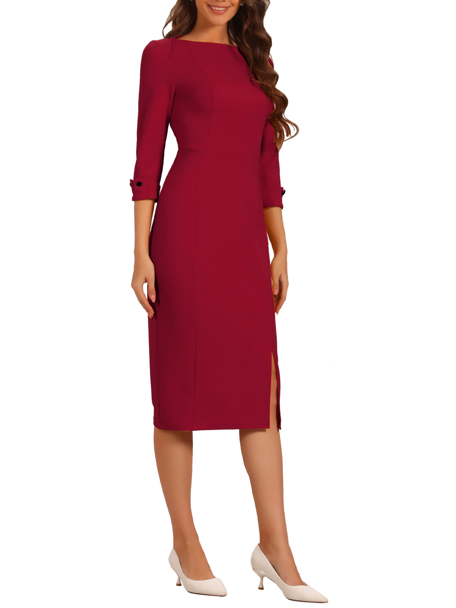 green floral long sleeve midi dress Forest Green Floral Long Sleeve Midi Dress