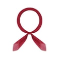 thumbnail image 1 of INSPIRE CHIC Women's Solid Chiffon Scarf Ribbon Square Silky Satin Elegant Neckerchief Handkerchief for Gift Office One Size Wine Red, 1 of 6