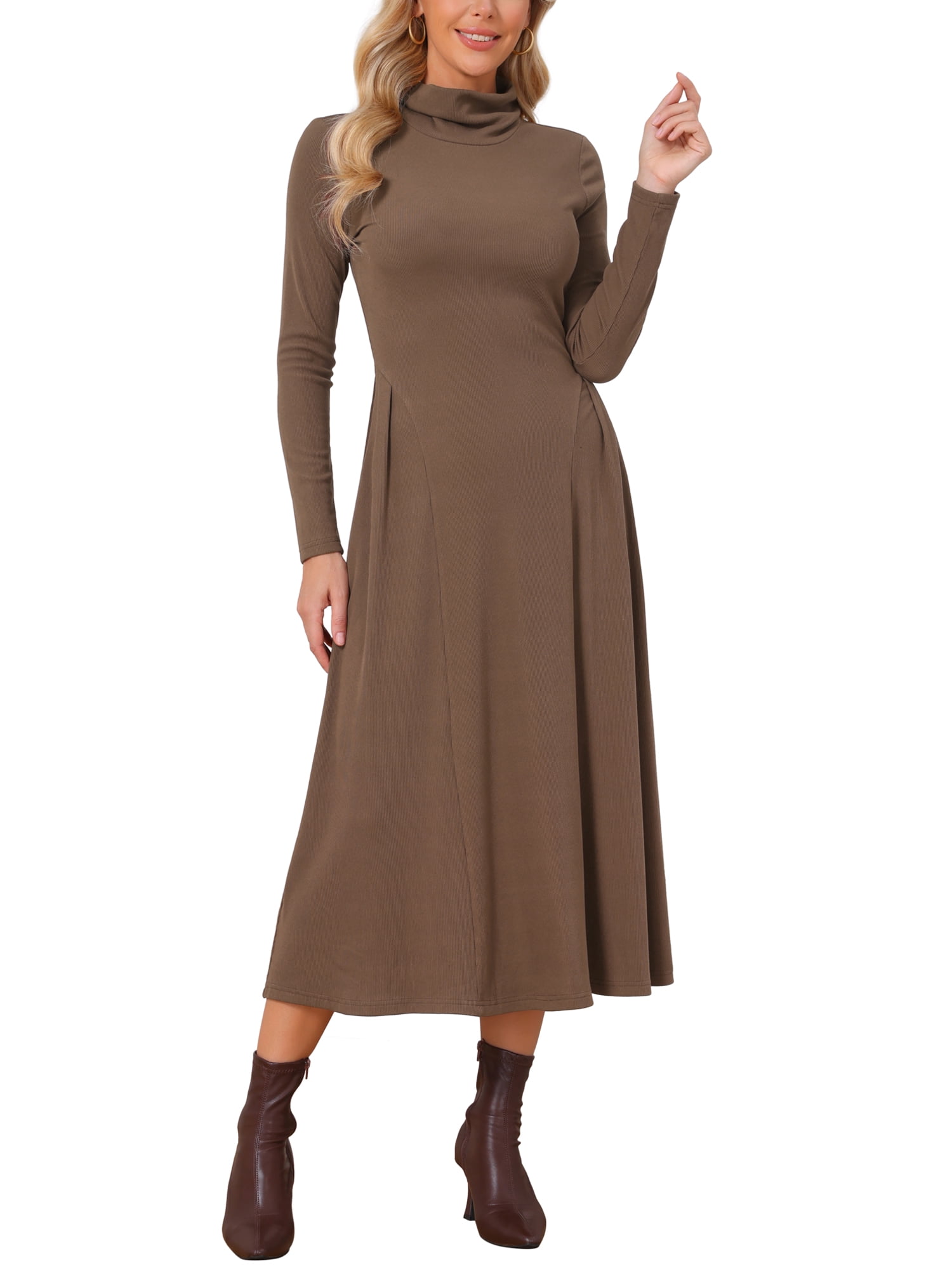 a line turtleneck dress NWT Gap Cozy Modal A-Line Turtleneck Dress, Black SIZE XS #523042 T0315