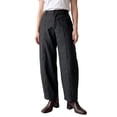 thumbnail image 1 of INSPIRE CHIC Women's Wide Leg Pants High Waist Suit Loose Long Straight Baggy with Pockets Formal Casual Autumn Winter Suit Pants Medium Gray, 1 of 5