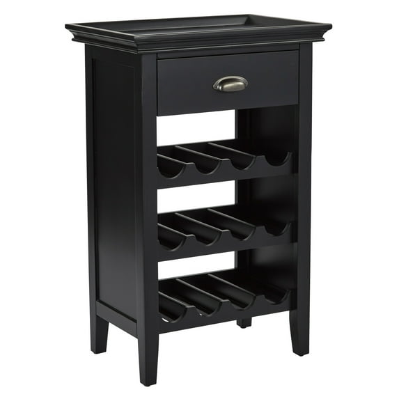 INSPIRED by Bassett Portofino Wine Cabinet in Vintage Wine Finish