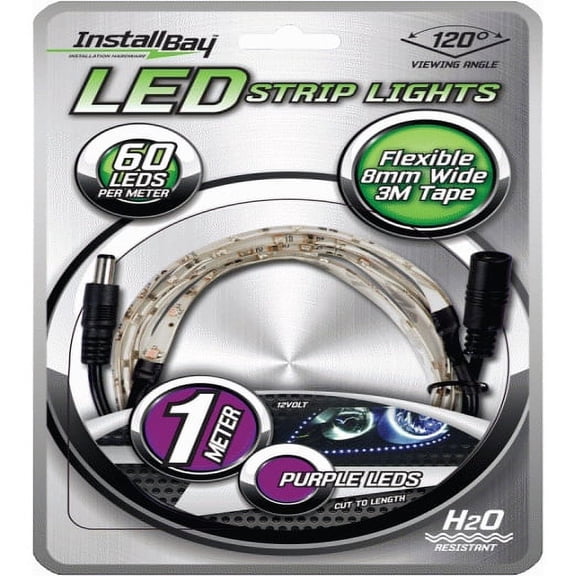 INSTALL BAY 1MPP LED Strip Light, 1m (Purple)