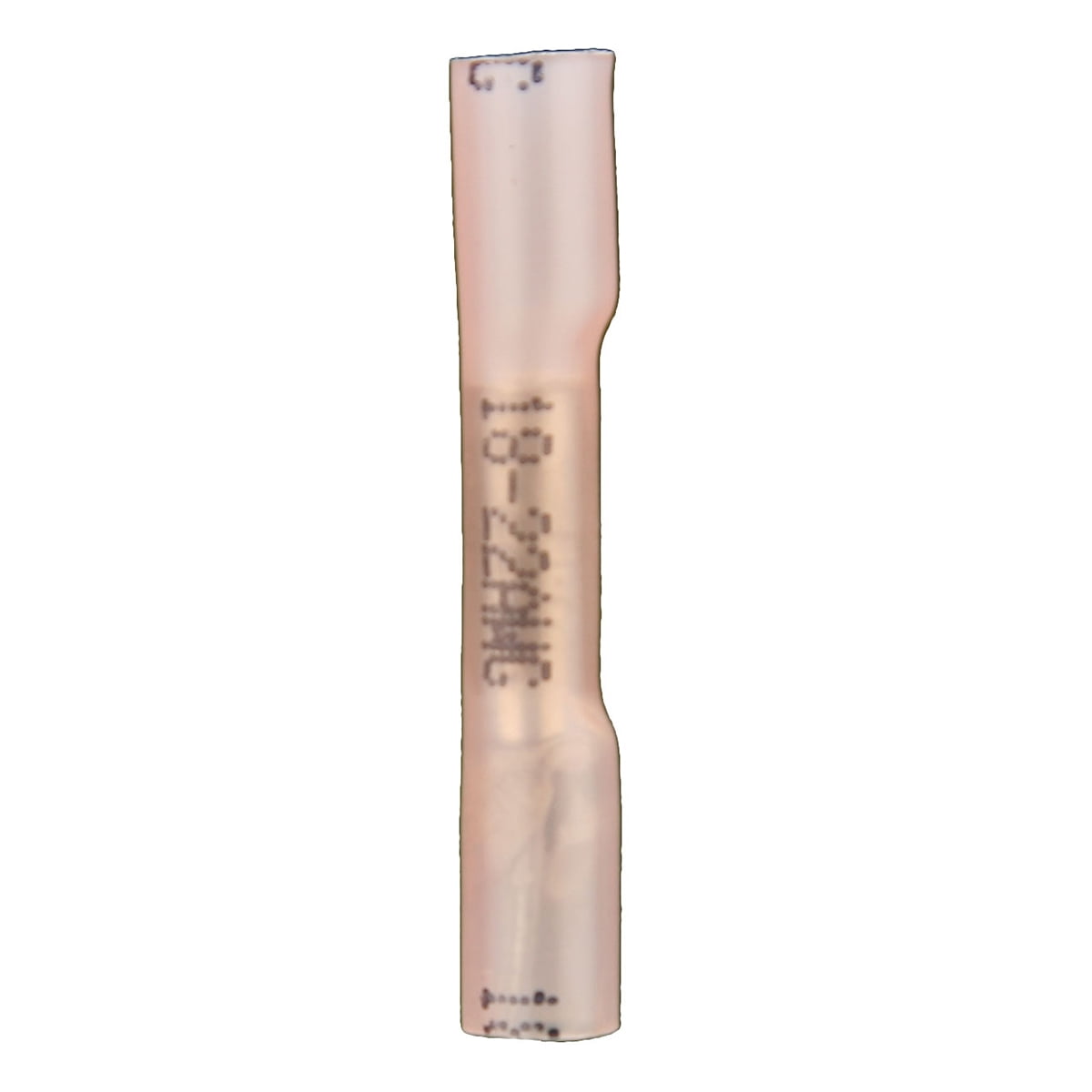 Heat Shrink Red Butt Connector 22-18 Gauge Package of 100