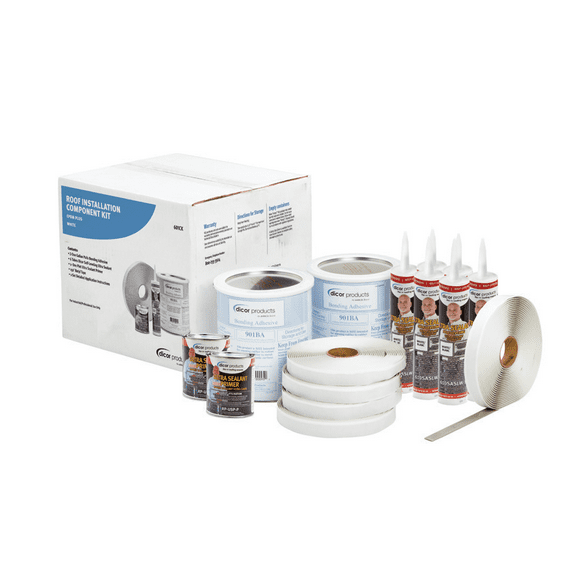 Dicor Corp. 601-CK ROOF ADHESIV & INSTALL KIT RV